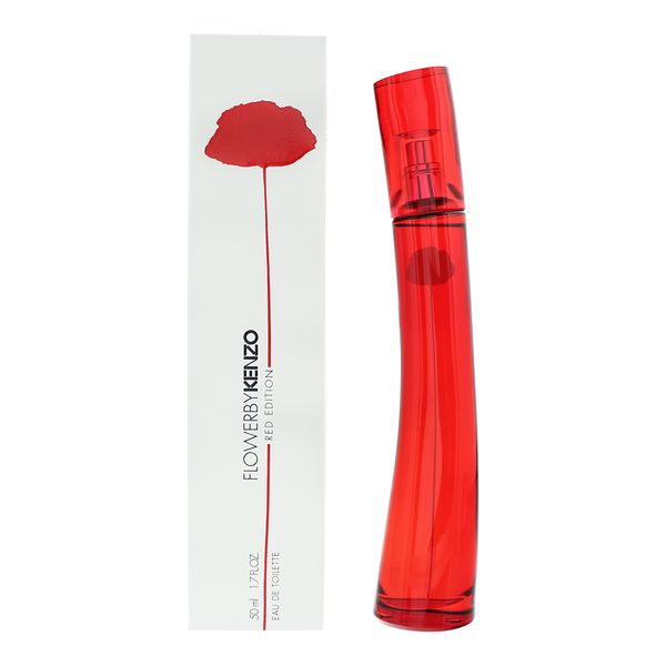 Kenzo Flower Red Edition Eau de Toilette 50ml (Parallel Import)
