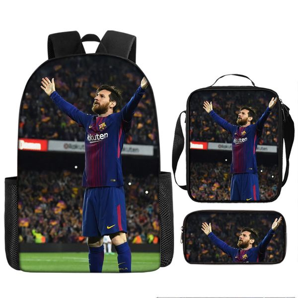 Lunch Box &amp; Pencil Case - Messi image