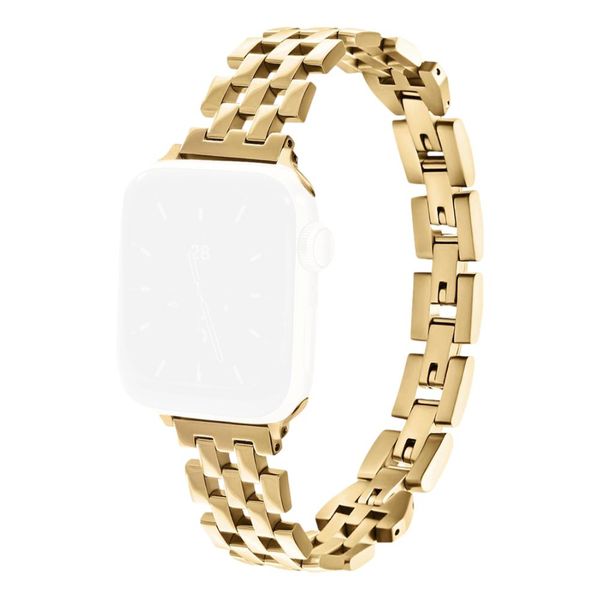 Weave Stainless Steel Link Band compatible with Apple Watch 38mm/40mm/41mm