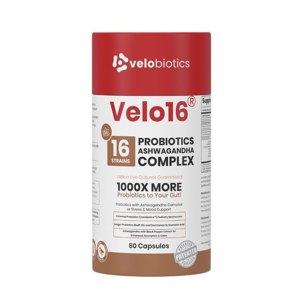Velo16 Probiotics Ashwagadha (60 Caps)