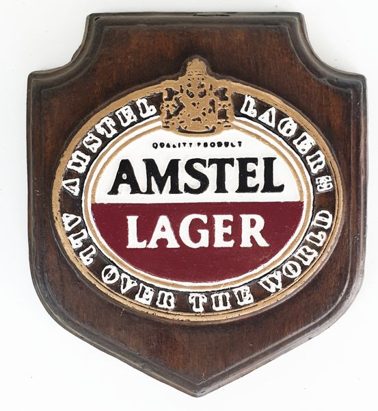 Stylish Amstel Lager Shield