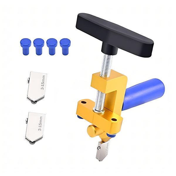 2-in-1 Glass &amp; Tile Cutter Kit Easy DIY Cutting