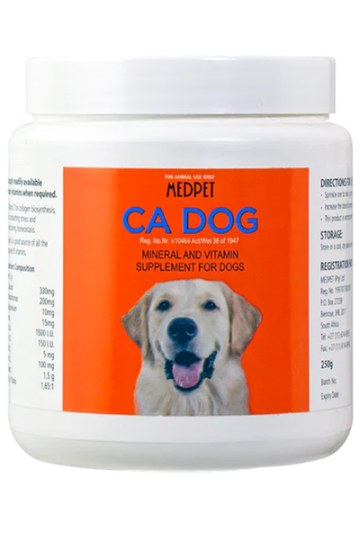 Medpet - 250g CA Dog - Minerals +Vitamin Supplements