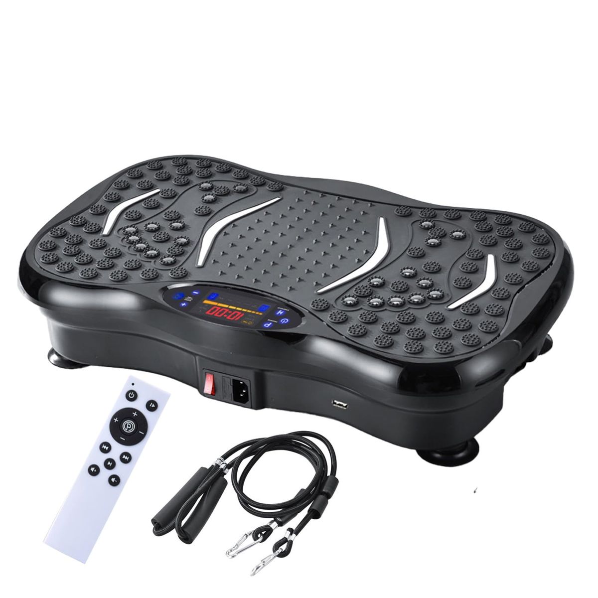 With Bluetooth Music Vibration Plate Exercise Machine,Whole Body Workout