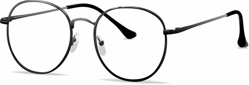 TROO Blue Light Blocking Fashion Circle Glasses (Computer/Gaming/TV/Phone)