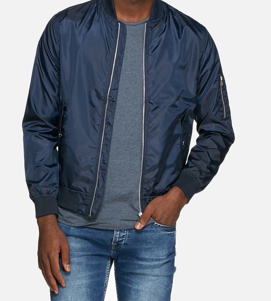 Men's Jack &amp; Jones Weekend Light bomber - Navy Blazer