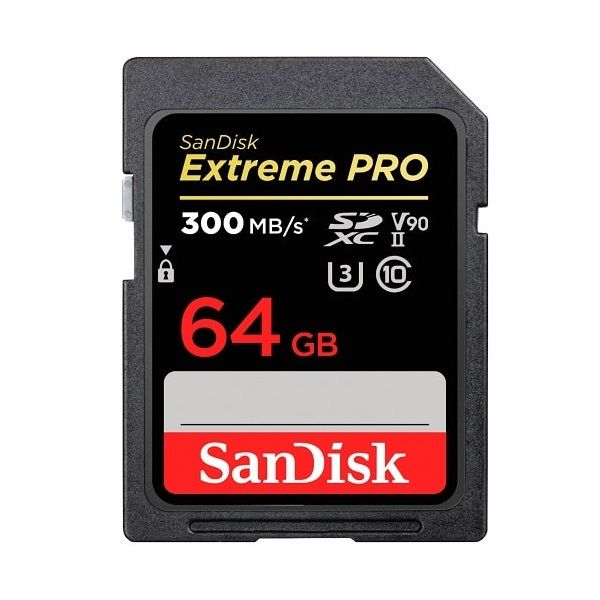 SanDisk Extreme PRO 64GB SDXC Class 10 Memory Card