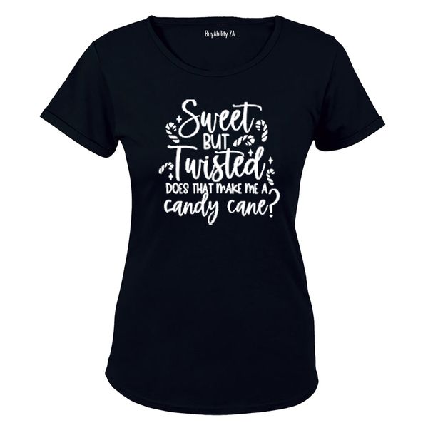 Candy Cane - Christmas - Ladies - T-Shirt
