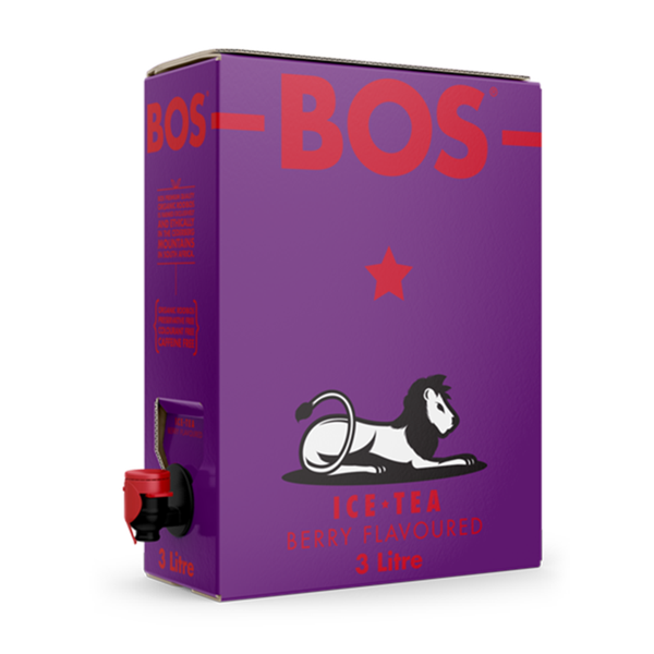 BOS - Berry Ice Tea - 3 Litre