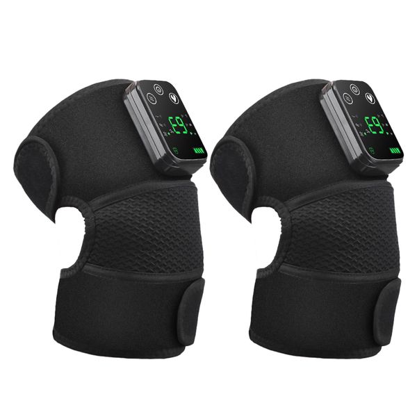 Knee Heating Pad, Heated Knee Brace, Heated Knee Massager for Knee Pain
