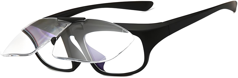 Flip up Magnifying Glasses Handsfree 160% Magnification Focus Eyeglasses
