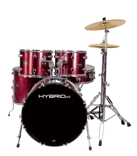 Hybrid MI HD5 - Lazer Red Drum Kit