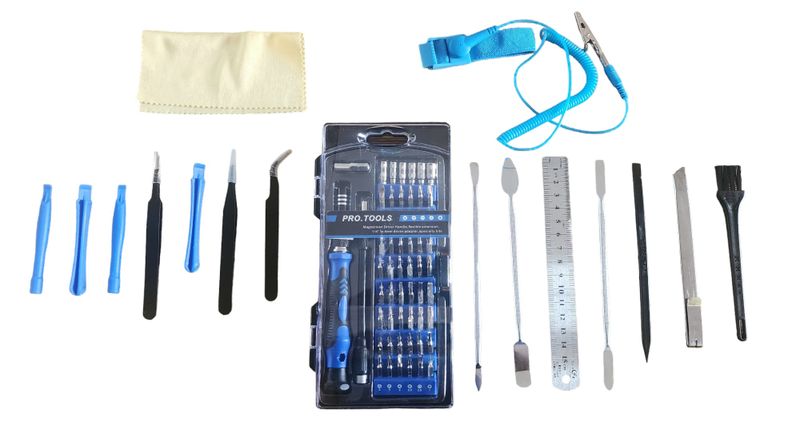 Pro Tool 75 Piece Precision Screwdriver Set for Cellphone, Tablet, Laptop, PC