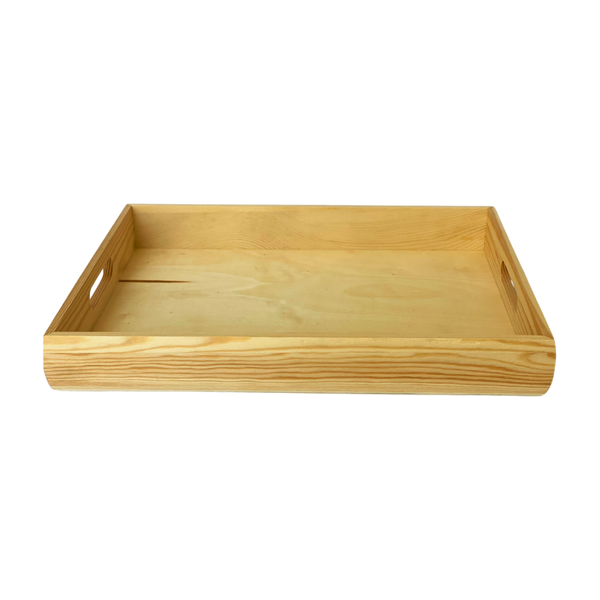 Brown Wood Serving Tray