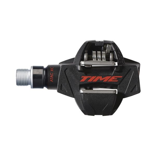 TIME ATAC XC 8 Cross Country and Marathon Pedals - Black/ Red