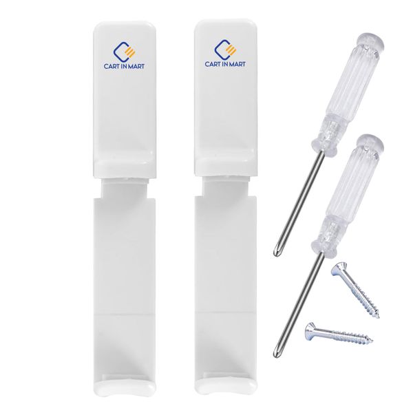 Modern Toilet Seat Lifter Handle Tool Set Easy To Apply For Hygiene - 2 Pack