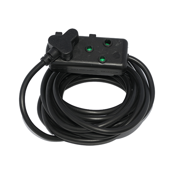 Extension Lead 5Mx1.0Mm Black