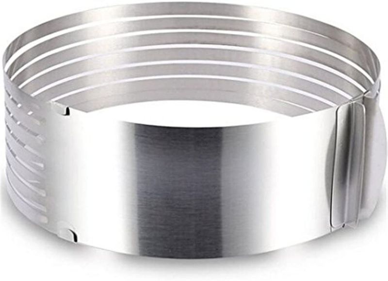 Cake Cutter Slicer Leveller Adjustable 8cm(Parallel Import)
