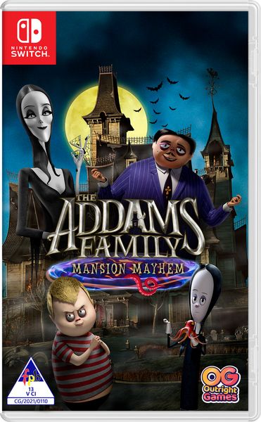 Bandai - The Addams Family: Mansion Mayhem - Nintendo Switch