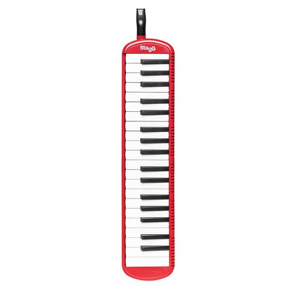 STAGG Melodica with 37 keys with bag, Red