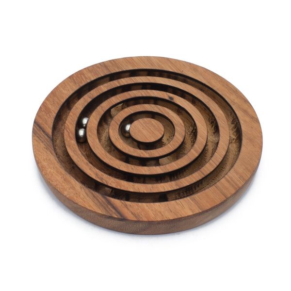 Circle - Ball-in-a-Maze Wooden Puzzle Brainteaser