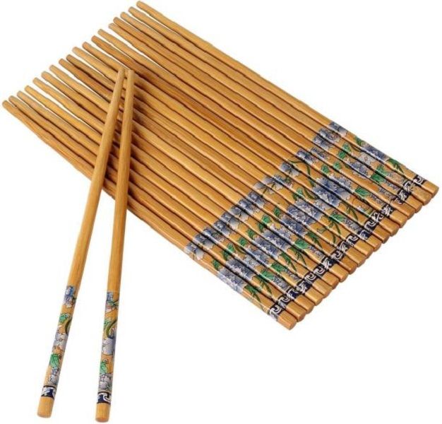 Bamboo Chopstics Reusable 10 Pack