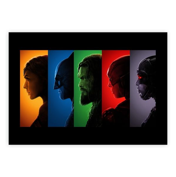 Justice League Team - A1 Poster