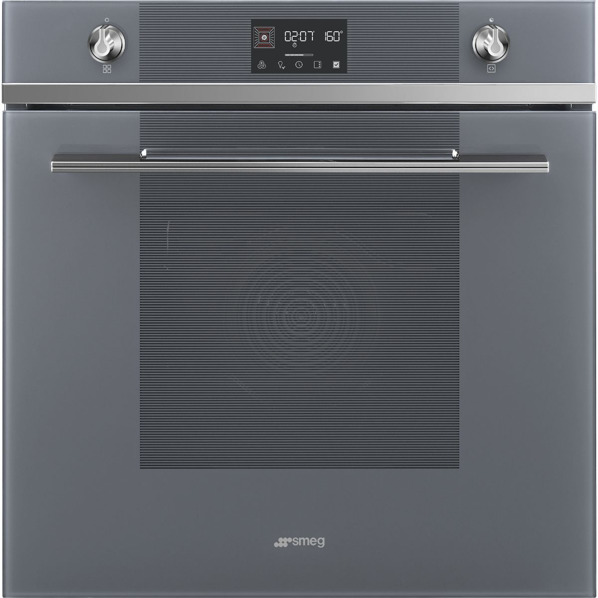 Smeg SO6102TS Oven Linea Thermo Ventilated 60cm Silver Buy Online