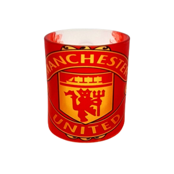 Frosted Manchester United Football Club Themed Mug