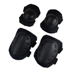 Tactical Knee and Elbow Pads Set - Black | Shop Today. Get it Tomorrow ...