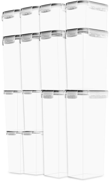 Melzware - 14-Piece Airtight Food Storage Container Set