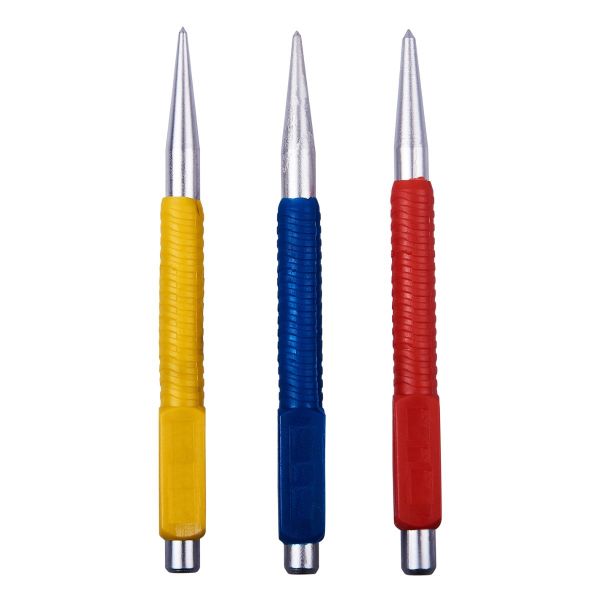 FI- 3Piece Colour Coded Center Punch Set