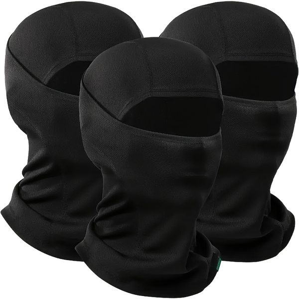 Set of 3 Breathable Balaclava for ski Masks,Cycling Mask