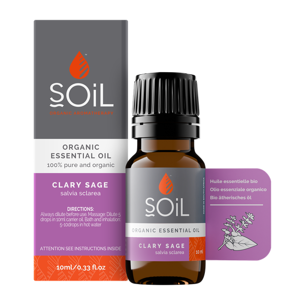 SOiL Organic Clary Sage Essential Oil