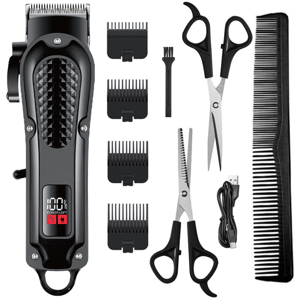 Cordless Hair Clippers for Hair Cutting, Mens Clippers and Trimmers Set