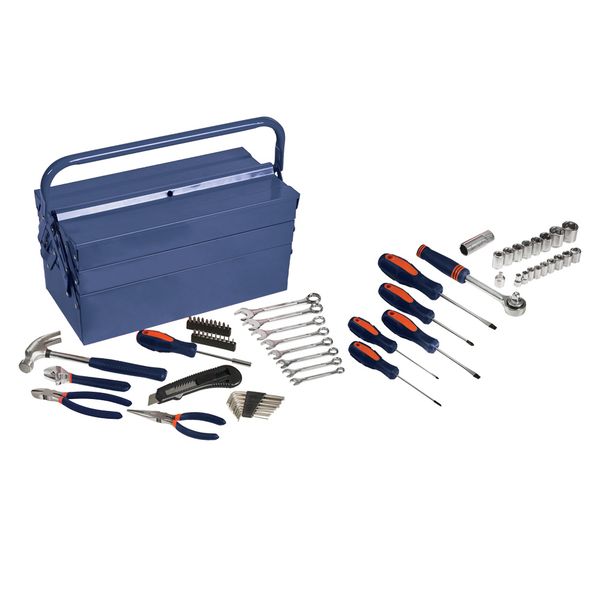 Fragram 68-Piece 1/4 &amp; 3/8 Toolbox Kit