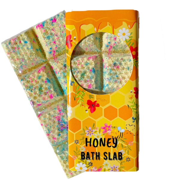 Honey Bath Bomb Slab