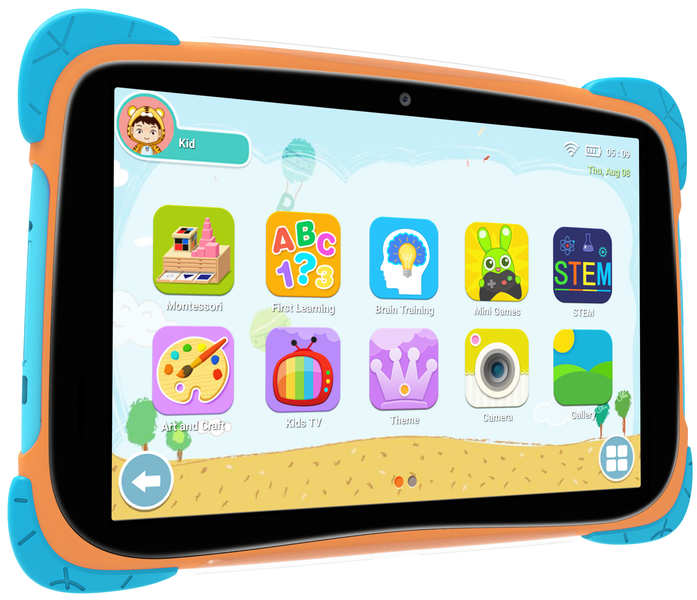 Volkano Kids 10" Tablet with iWawa &amp; Parental Controls (Educational Tablet)