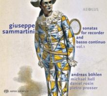 Giuseppe Sammartini: Sonatas for Recorder and Basso Continuo (SACD)