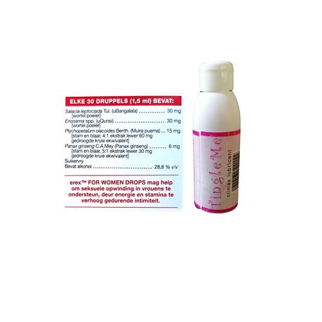 Tingle Me Climax Lubricant and Erex for Women Sexual Enhancers