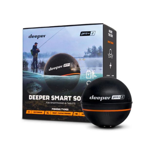 Deeper Pro +2 Sonar Fish Finder