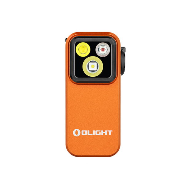 Olight Oclip Pro , 500 Lumen rechargeable flashlight - Orange