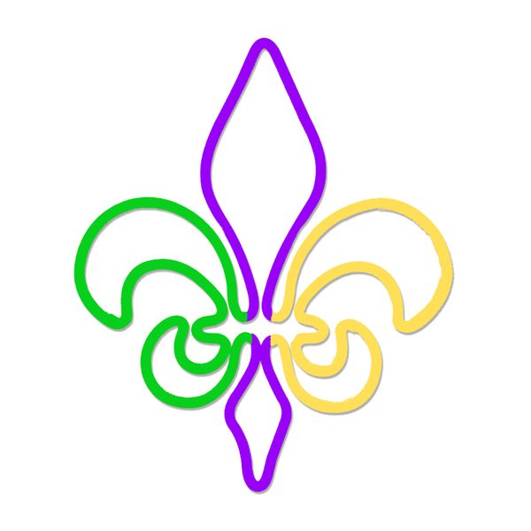 Mardi Gras Neon Sign Dimmable Led Mardi Gras Decorations for Party
