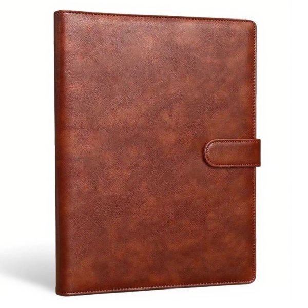 Money/Coin Collecting Album, 210 Paper &amp; 250 Pocket, Reddish Brown