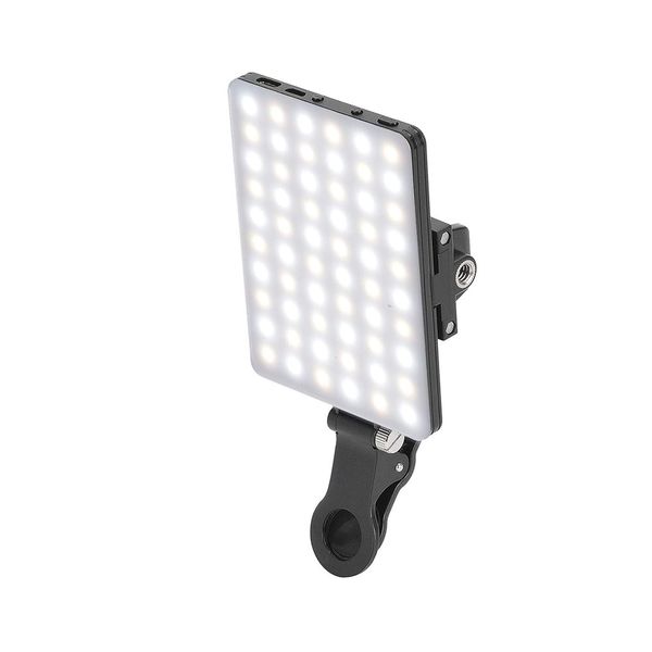 Rechargeable Fill Video Conference Light with Front Back Clip Selfie Light