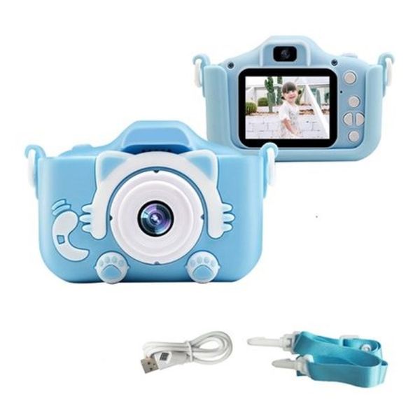 XO XJ01 Children Kids Fun Dual Lens 40MP Digital Camera with Silicone Cover