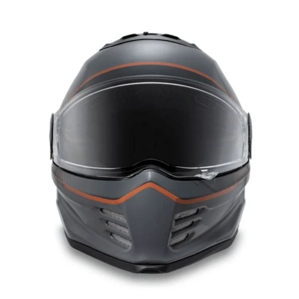 Division X15 Sunshield Full Face Helmet - Grey