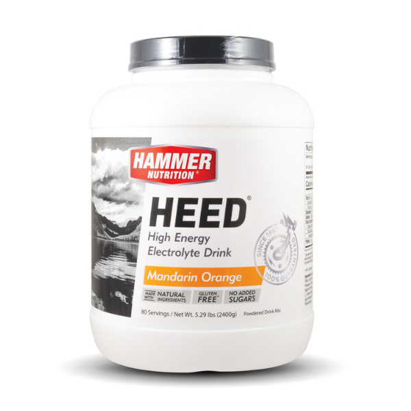 Hammer Nutrition Heed Sports Drink Orange 80 Serving Tub