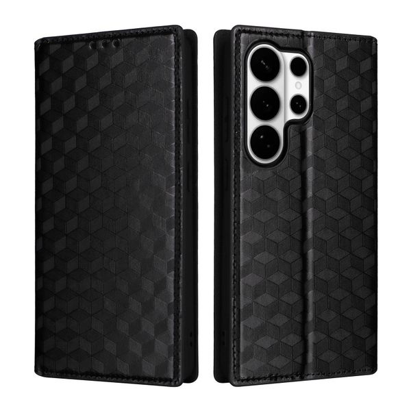 Flip Cover Leather Case Compatible With Samsung Galaxy S26 Ultra