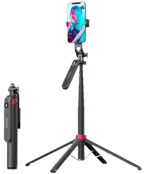 180cm Phone Tripod Stand Selfie Stick Anti-Shake Tripod Stand with Remote